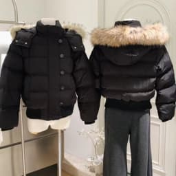 Fur Collar Parka Women Winter Hooded Short Coat Warm Puffer Jacket Female Outdoor Y2k Slim Fit Outwear 2026 Casual Tops Hoodie