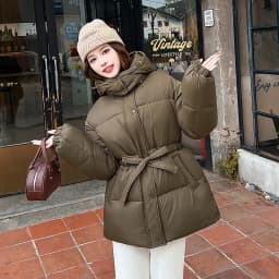 2025 New Streetwear Winter Parkas Women Down Cotton-padded Jacket Loose Hooded Coats Student Outerwear Thicken Warm Overcoat
