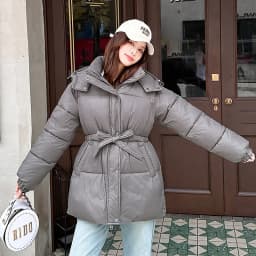 2025 New Streetwear Winter Parkas Women Down Cotton-padded Jacket Loose Hooded Coats Student Outerwear Thicken Warm Overcoat