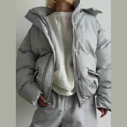 Oversized Puffer Women's Jackets Coat Print Hooded Zipper Parka Coats Loose Mid‑Length Warm Winter Outerwear With Big Pockets