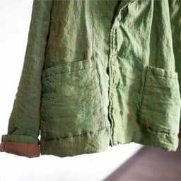 Johnature Women Vintage Linen Parkas Turn-down Collar Long Sleeve Coats 2026 Spring Chinese Style Button Pockets Female Parkas