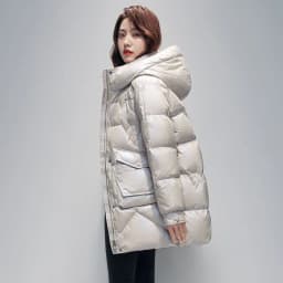 New 2026 Parkas Women Winter Down Cotton Jacket Coat Ladies Long Hooded Thicken Warm Cotton Padded Female Outwear Overcoat Tops