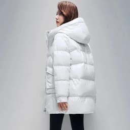 New 2026 Parkas Women Winter Down Cotton Jacket Coat Ladies Long Hooded Thicken Warm Cotton Padded Female Outwear Overcoat Tops