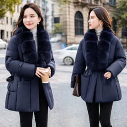 Women Jacket Coats Long Parkas Female Down Cotton Overcoat 2026 Winter Thick Warm Jackets Windproof Casual Coat Female Outerwear