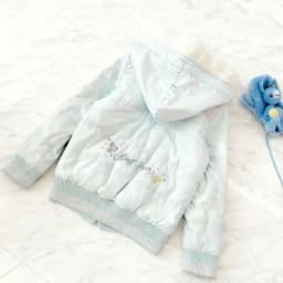 Japanese Reversible Women Parkas Kawaii Cartoon Embroidery Warm Long Sleeve Jackets Winter Chic Casual Zip Up Cotton Padded Coat