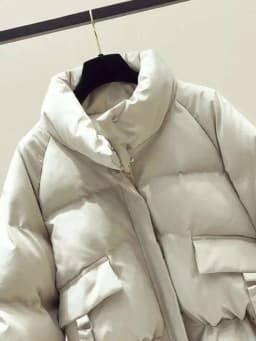 DEAT 2026 Winter New Arrivals Cotton-padded Coat Women Bandage Oversized Warm Jacket Fashion Temperament Female Tide ML526