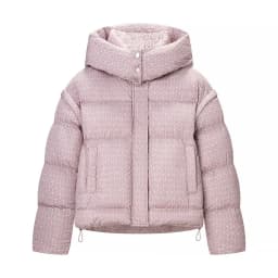 Parkas Jackets Women's Pink With Hoodies Coat Witer Warm Thick Outwear Long Sleeve Tops 2025 Purple Women Coat Printed Jackets