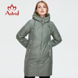 Astrid 2022 New winter jacket Mid-length Hooded Design Oversize Fashion Women's down jacket warm Parka Women Coat AM-9726