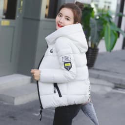 2026 Causal Ladies Padded Jacket Short Autumn Winter Wadded Jacket Women Hooded Short Coats Female Plus Size Parkas Overcoat