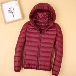 Lightweight Ultra-Thin down Cotton Jacket Women's Short Style Korean Version Autumn Winter New Fashion Slim Fit Large Size Coat