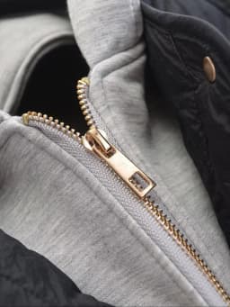 2026 New Fashion Autumn Winter Women's Casual Hooded Solid Black Padded Bomber Coats Female Basic Quilted Loose Parkas Jackets
