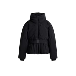 Fashion Cotton Belt Jacket Women Thicken Pleated Long Sleeve Stand Collar Zippers Female Outwear 2026 Winter Lady Ski Coats