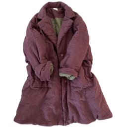 Johnature Women Chinese Style Linen Parkas Turn-down Collar Long Sleeve Winter Coats 2025 Button Vintage Women Striped Parkas