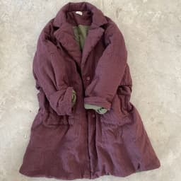 Johnature Women Chinese Style Linen Parkas Turn-down Collar Long Sleeve Winter Coats 2025 Button Vintage Women Striped Parkas