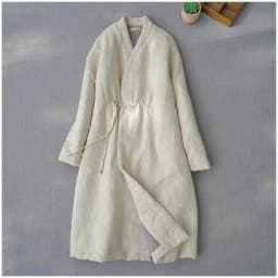 Limiguyue Chinese Style Vintage Jacquard Cotton Jacket Elegant Long Cotton Coat Women V-neck Loose Outerwear Autumn Winter 831P