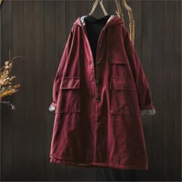 Johnature Women Vintage Hooded Button Parkas Plus Cotton Winter Coats Solid Color Patchwork Pockets 2025 New Warm Long Parkas