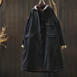Johnature Women Vintage Hooded Button Parkas Plus Cotton Winter Coats Solid Color Patchwork Pockets 2025 New Warm Long Parkas