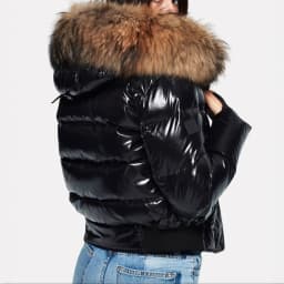 New winter cotton coat, warm and fashionable zipper thickened personalized women's cotton coat 2025 Europe and America