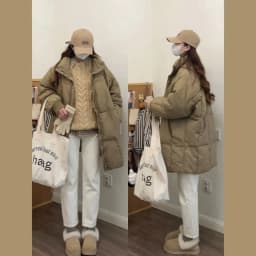 Women Winter Cotton Padded Jacket 2025 New Warm Thick Long Parka Coat Korean Women Loose Lapel Winter Outwear Women Cotton Coat