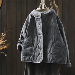 Johnature Women Vintage Hooded Parkas Button Winter Coats 2025 New Solid Color Patchwork Pockets Casual Soft Cotton Parkas