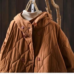 Johnature Women Vintage Hooded Parkas Button Winter Coats 2025 New Solid Color Patchwork Pockets Casual Soft Cotton Parkas