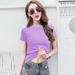 Slim Fit Splice Style Sporty Lightweight Cotton Jacket Women's Inner Polyester Filling Stand Collar Outdoor Winter Coat