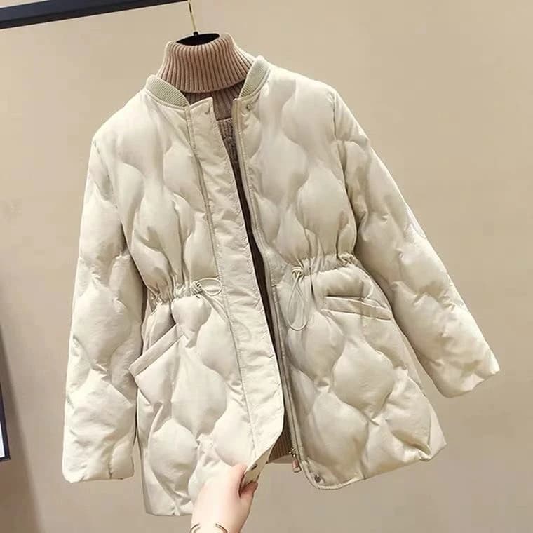 2025 New Women Warm Thicken Cotton Coat Korean Loose Waist Down Cotton Jacket Women Winter Windproof Jacket Women Parka Outwear