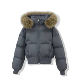 ZAROY Fur Collar Hooded Women Jacket Fashion Rhinestone Winter Warm Thick Padded Cotton Puffer Coat Streetwear Outerwear пальто
