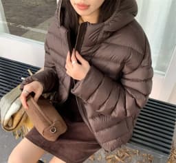 Fashion Fall Lightweight Hooded Puffer Jacket Russian Winter Women Zip Up Solid Warm Cotton Padded Outerwear Quilted Coat Куртка