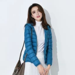 Women's Quilted Cotton Jacket Hooded Short Fit Large Size Stand Collar Autumn Winter Fashion Outerwear Knot Element