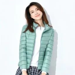 Women's Quilted Cotton Jacket Hooded Short Fit Large Size Stand Collar Autumn Winter Fashion Outerwear Knot Element