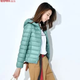 Brand New Autumn Winter down Cotton Jacket Women's Hooded Short Stand Collar plus Size Slim Fit Ladies Outerwear Coat