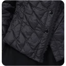 Autumn Winter Women Short Lace Doll Collar With High-grade Thin Slim Waist Cotton-padded Coat Female Down Cotton-padded Jacket