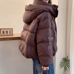 Fashion Parkas Women's Jacket Korean 2024 New Autumn Winter Loose Hooded Thicken Warm Short Down Cotton Padded Coats Female Tops