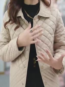 2025 Autumn Winter New Middle-aged Mother's Women Parkas Short Down Cotton Jacket Female Thin Loose Cotton Padded Parka Outwear