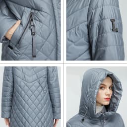 GASMAN New Women coat Trench women's spring jackets 2022 fashion casual long big size parka Female Outerwear ladies jacket 81865