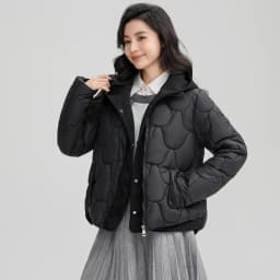 Winter New Fashion Cotton-Padded Jacket Women Small Slim Hooded Solid Parkas Girls Warm Coat Down Sustans Jackets Overcoat