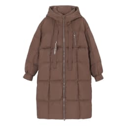 Women Winter Long Cotton Coat 2025 New Warm Thicken Cotton Padded Jacket Korean Loose Hooded Parkas Coat Women Outwear