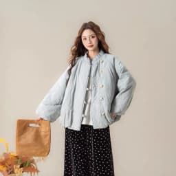 Women's Spring Coat Vintage Embroidered Cotton Coat Women Autumn Winter New Loose Slim Button Cardigan Jacket Outerwear