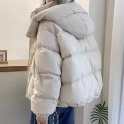 2025 New Winter Puffer Jacket Women Warm Parkas Solid Long Sleeve Casual Cotton Padded Jacket Hooded Snow Wear Coat Female