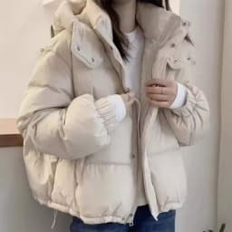 2025 New Winter Puffer Jacket Women Warm Parkas Solid Long Sleeve Casual Cotton Padded Jacket Hooded Snow Wear Coat Female