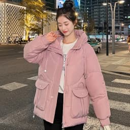 Women Winter Jacket 2025 New Warm Thicken Cotton Coat Korean Loose Cotton Padded Jacket Female Hooded Winter Outwear Casual Coat