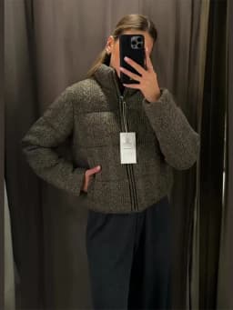 2025 Chic Puffy Padded Coat Women Casual Thicken Stand Collar Down Cotton Coats Female Winter Classic Versatile Street Outerwear