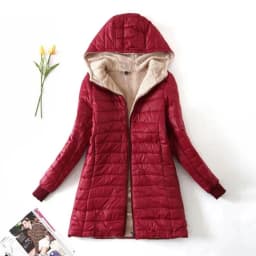 Zipper Cardigan Solid Spliced Women Clothing Parkas Hooded Long Sleeve Outerwear Loose Fit Casual Pockets 2024 Autumn Parka