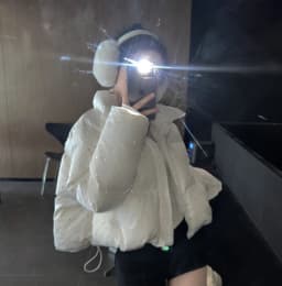 ZAROY Women Thick Warm Cotton Short Jacket Rhinestones Winter Stand Collar Down Coat Shiny Crystal Cropped Puffer Parka Пуховики