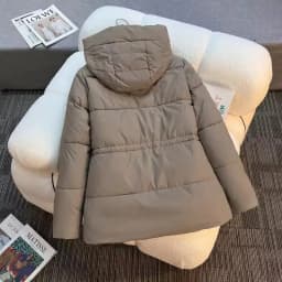2025 New Hooded Parkas Women's Winter Cotton-padded Jackets Mid-length Overcoat Fashion Thicken Warm Casual Parkas Streetwear