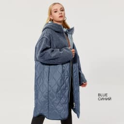 Astrid 2022 Women's autumn winter coat faux Fur tops Fashion stitching down jacket Hooded Oversize parkas Women coat  AM-7542