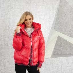 GASMAN Women's Parka 2022 New Fashion Women stand collar short slim casual hooded Luxury pocket Warm Down Jacket GM-82903