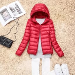 2026 Autumn Winter Women Lightweight White Duck Down Jacket Parka Female Ultra Light Down Coat Warm Puffer Outwears Short Tops