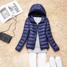 2026 Autumn Winter Women Lightweight White Duck Down Jacket Parka Female Ultra Light Down Coat Warm Puffer Outwears Short Tops